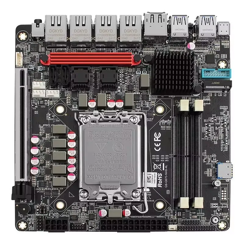 vPro Q670 NAS Motherboard Max  - Lga 1700 Ddr5 Itx Motherboard recension och pris