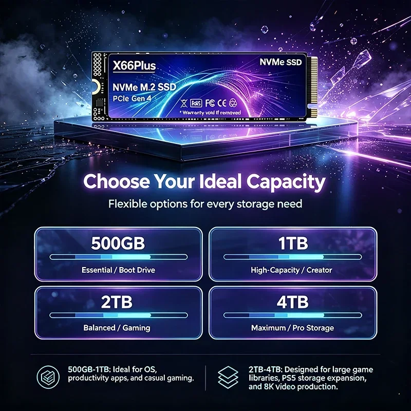 M.2 SSD Hard Disk 1TB 2TB 4TB  - M.2 Nvme 4Tb Pcie 4.0 Ssd recension och pris