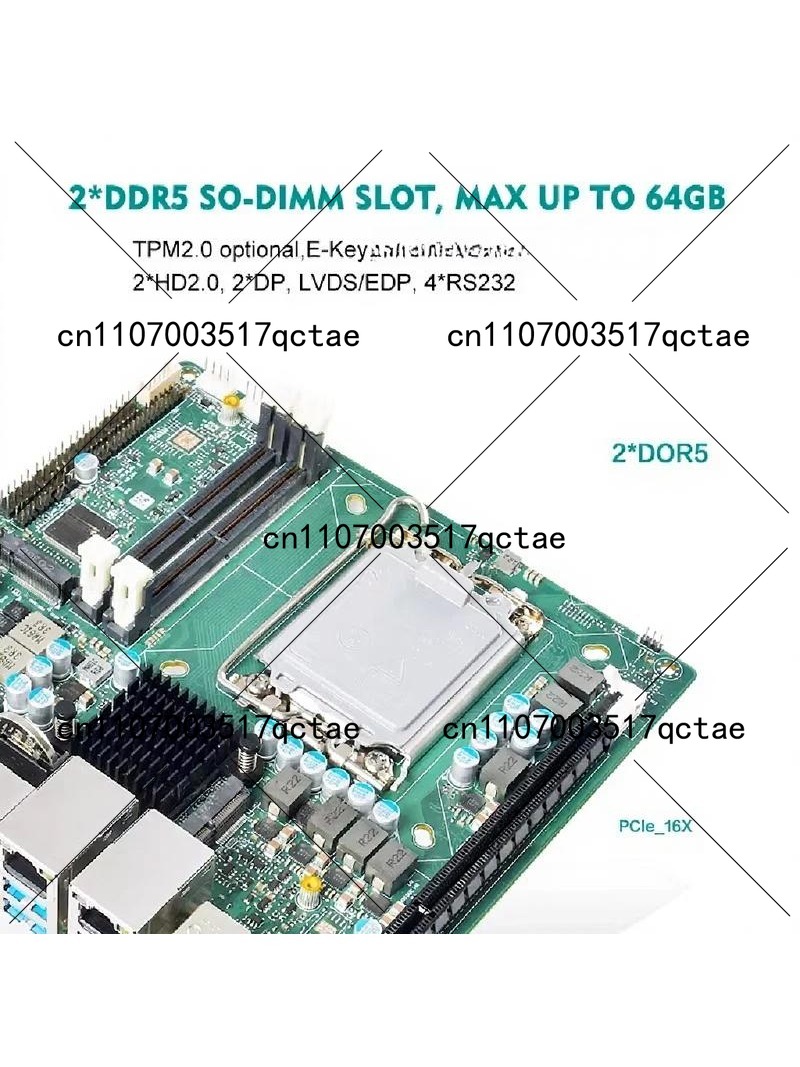 Mini ITX Motherboard LGA 1700  - Lga 1700 Ddr5 Itx Motherboard recension och pris