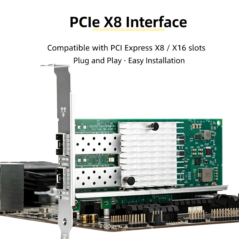 X520-DA2 82599EN 10G SFP+ Dual - 10Gb Sfp+ Pcie Network Card Dual Port recension och pris