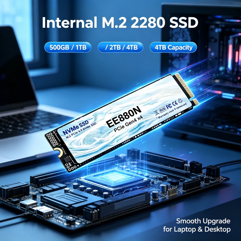 EE880N M.2 2280 PCIe 4.0 X4 NV - M.2 Nvme 4Tb Pcie 4.0 Ssd recension och pris