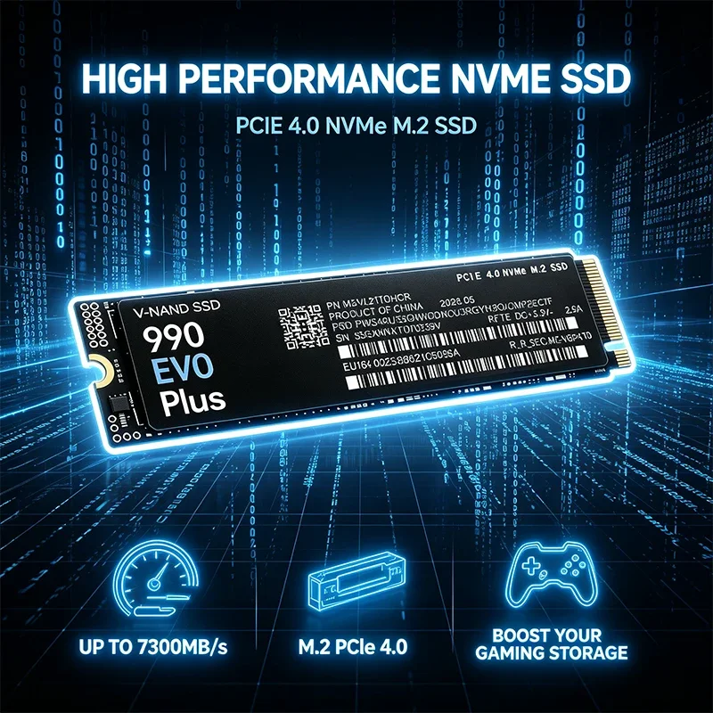 M.2 NVMe SSD 990 EVO Plus 500G - M.2 Nvme 4Tb Pcie 4.0 Ssd recension och pris