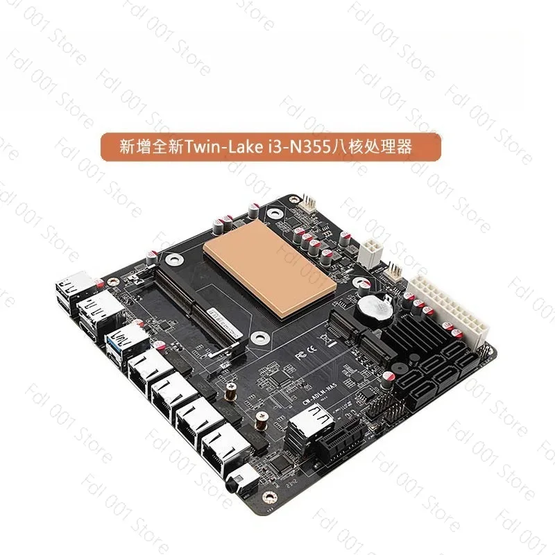 NAS Motherboard N5105 8505 N10 - Nas Motherboard N100 6 Sata recension och pris