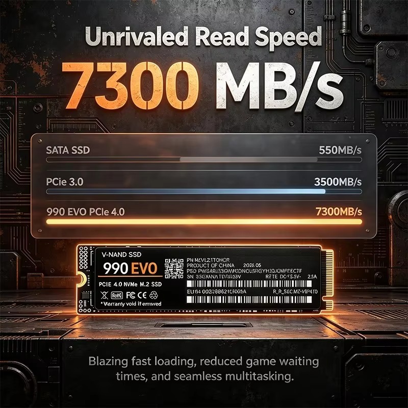 990 EVO M.2 2280 NVMe PCIe 4.0 - M.2 Nvme 4Tb Pcie 4.0 Ssd recension och pris