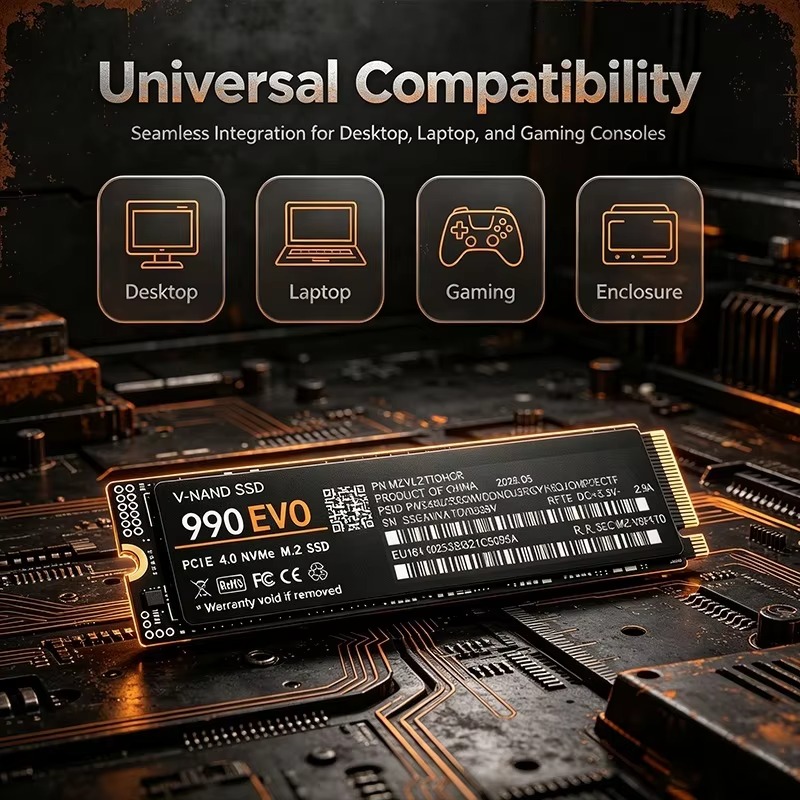 990 EVO M.2 2280 NVMe PCIe 4.0 - M.2 Nvme 4Tb Pcie 4.0 Ssd recension och pris